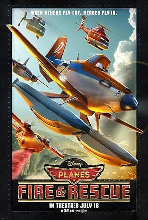 Poster for Planes: Fire & Rescue