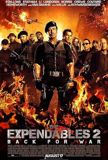 Poster for The Expendables 2