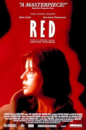 Poster for Three Colours: Red