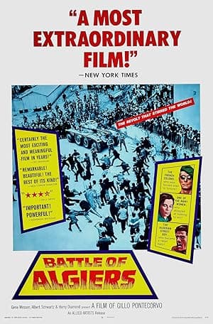 Poster for The Battle of Algiers