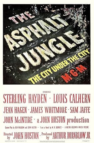 Poster for The Asphalt Jungle