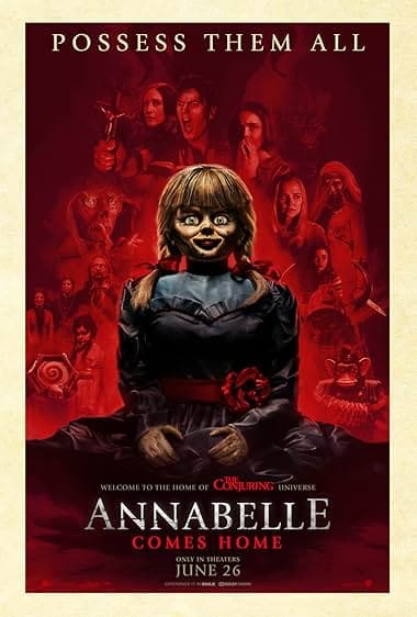 Poster for Annabelle Comes Home