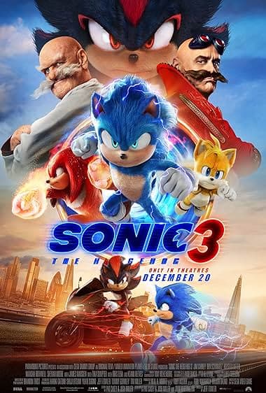 Poster for Sonic the Hedgehog 3