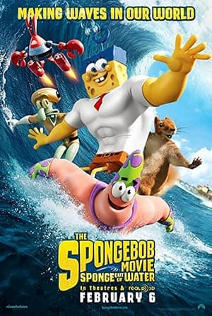 Poster for The SpongeBob Movie: Sponge Out of Water