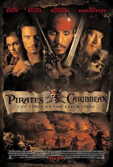 Poster for Pirates of the Caribbean: The Curse of the Black Pearl