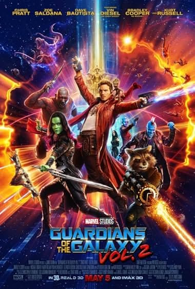 Poster for Guardians of the Galaxy Vol. 2