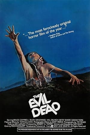 Poster for The Evil Dead