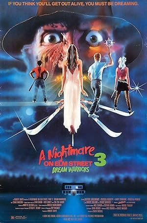 Poster for A Nightmare on Elm Street 3: Dream Warriors