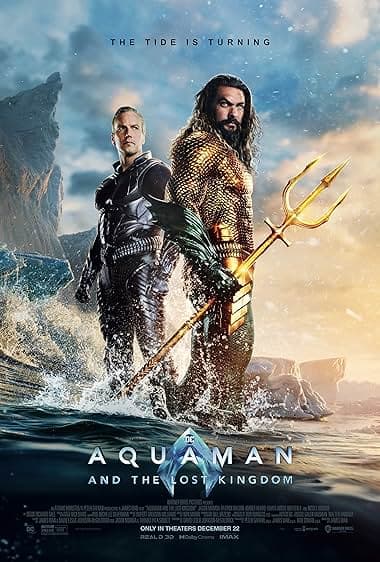 Poster for Aquaman and the Lost Kingdom